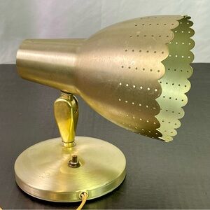 Mid-Century Modern Brass Polished Lamp